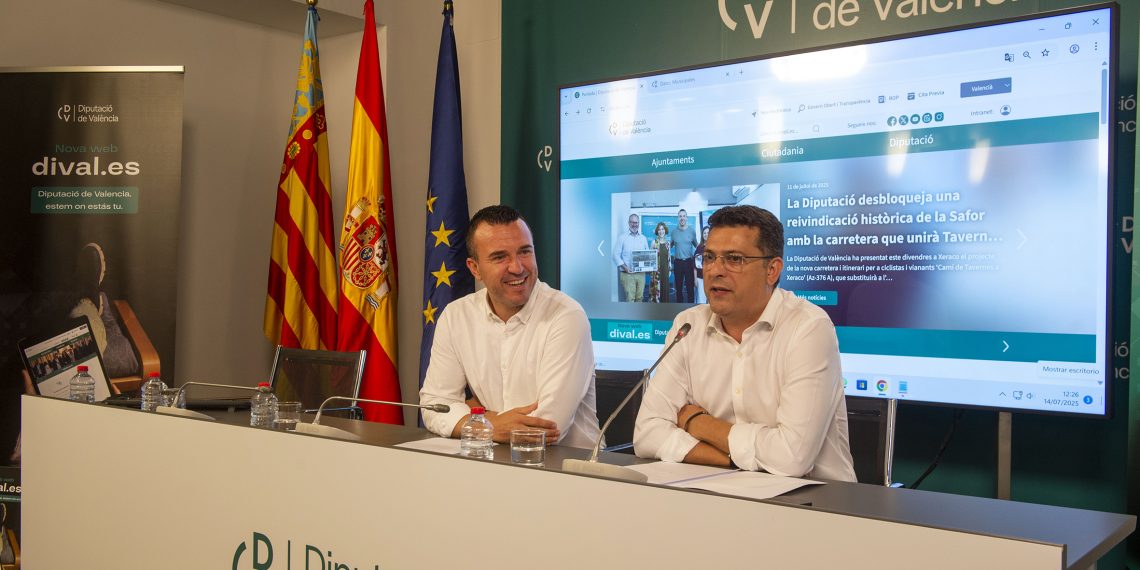 La Diputación de Valencia estrena nueva web con un diseño más accesible, moderno y útil para ciudadanos y ayuntamientos