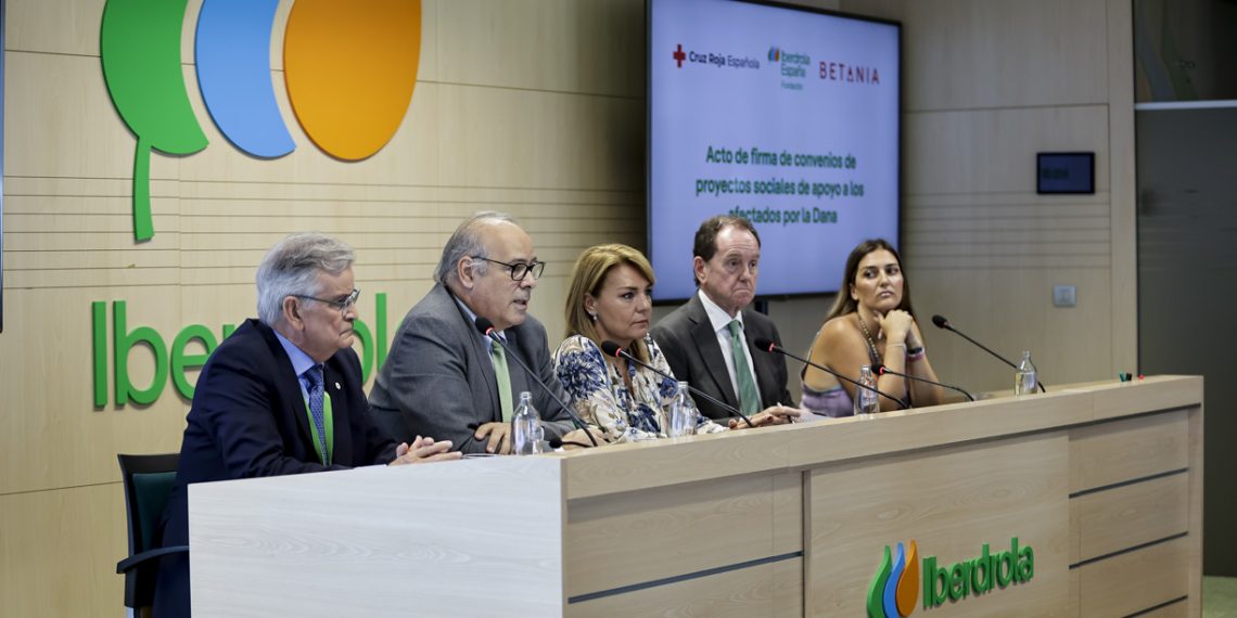 Iberdrola impulsa proyectos sociales con Cruz Roja y Betania para apoyar a los afectados por la dana