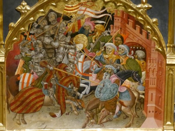 Retablo de San Jorge, del Museo Municipal de Jérica