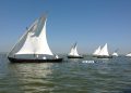 Exhibición de vela latina, una de las tradiciones candidatas a Patrimonio de la Humanidad.