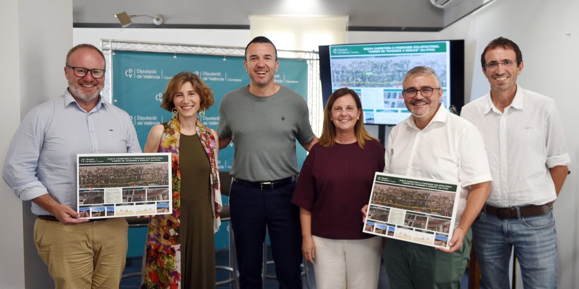 La Diputación de Valencia ha anunciado el proyecto que convertirá el actual camino pecuario entre Tavernes de la Valldigna y Xeraco en una carretera segura