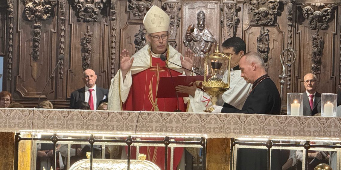 Mons. Satué, Obispo de Teruel: “Que el Santo Cáliz de Valencia nos ayude a crecer en verdad, profundidad y solidaridad”