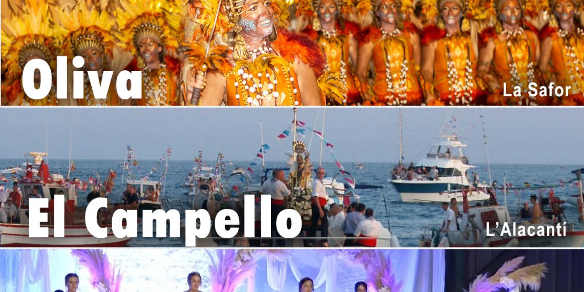 Terra de Festes te lleva a las fiestas de Oliva, El Campello y San Rafael del Río, esta noche a las 22:45 h en À Punt