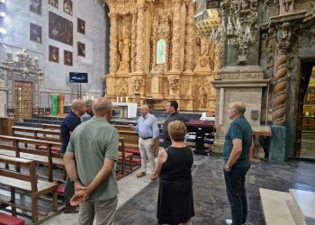Chelva culmina la reconstrucción de su retablo tras más de 70 años de trabajo vecinal