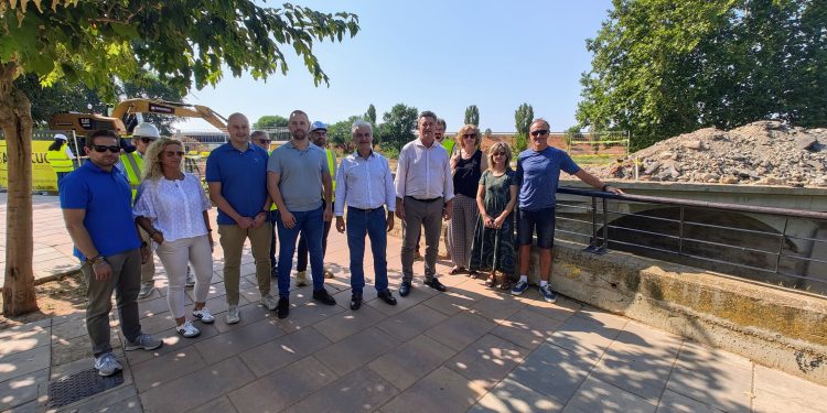 La Generalitat comienza la reconstrucción del puente de Utiel colapsado por la riada
