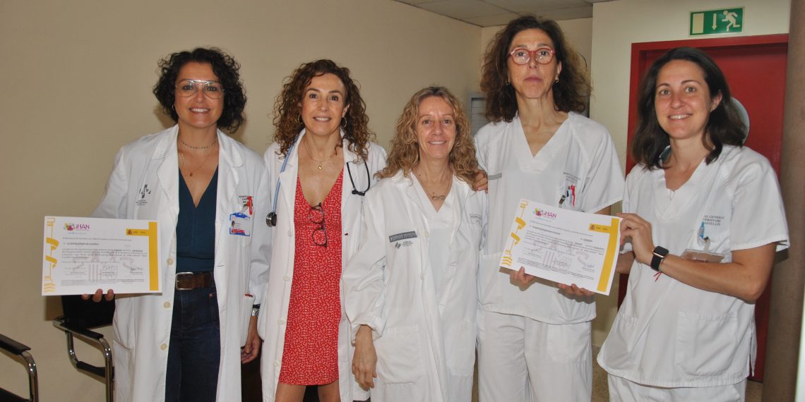 Reconocimiento internacional al Hospital General de Castellón y 16 centros más por su apoyo a la lactancia materna