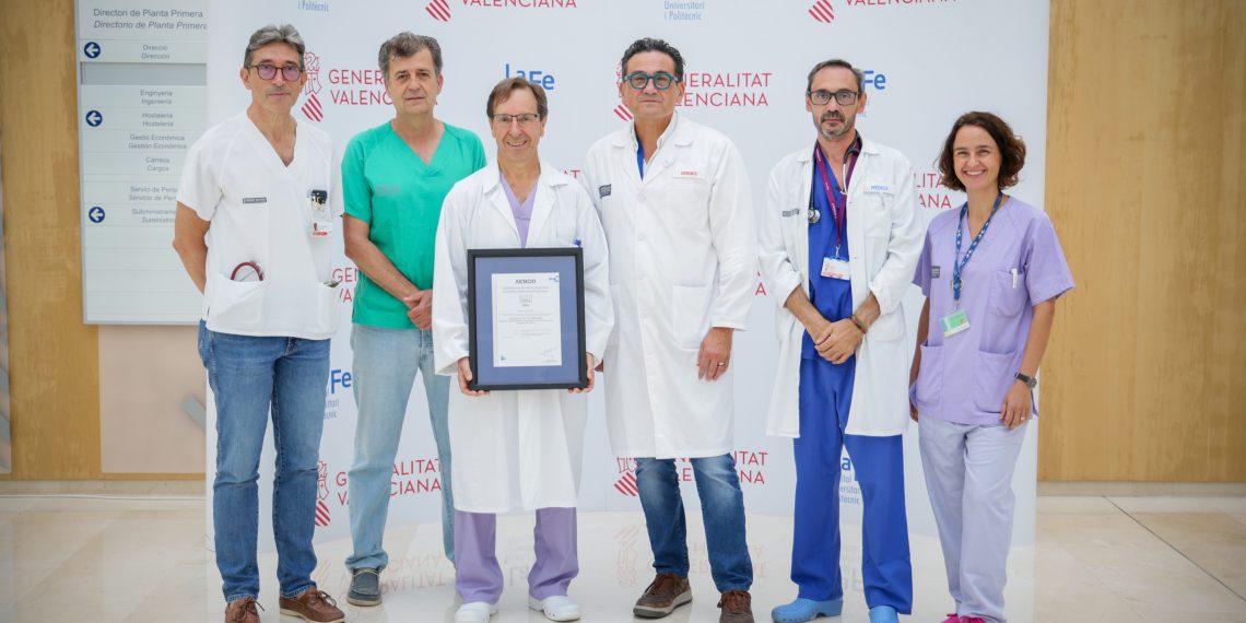 La Fe se convierte en el tercer hospital español con certificación asistencial como Centro de Atención Postparada Cardiaca Extrahospitalaria