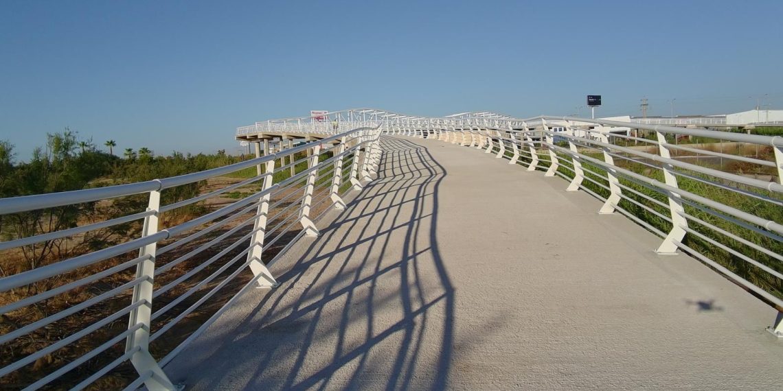 pasarela ciclopeatonal entre Museros y Massalfassar
