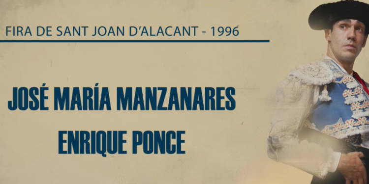 Manzanares y Ponce reviven en À Punt su histórica tarde en la Feria de Hogueras