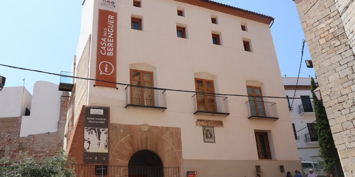 Finaliza la primera fase de las obras en el inmueble anexo a la Casa dels Berenguer en Sagunto