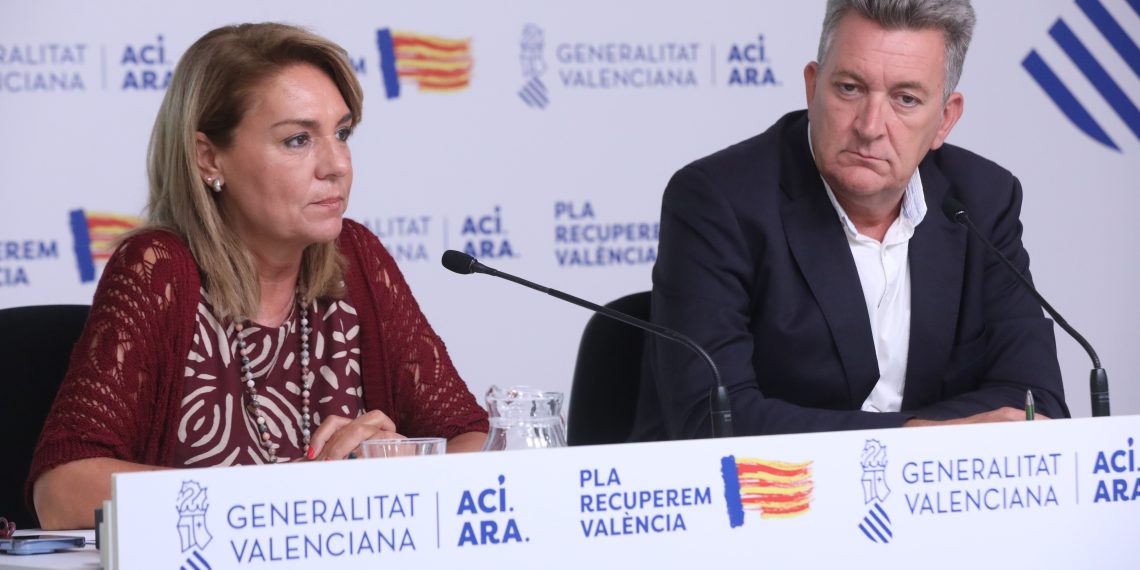 El Consell activa un mecanismo urgente con Vaersa para reparar el alcantarillado tras las riadas