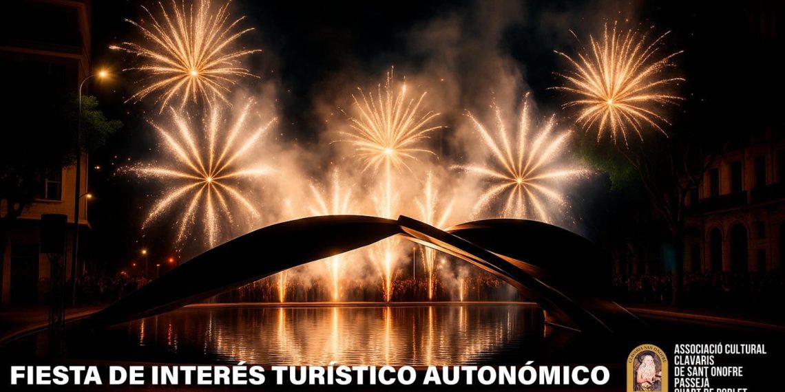 Quart de Poblet celebra la Passejà de Sant Onofre el 6 de septiembre con pólvora y tradición popular
