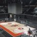 El Roig Arena instala por primera vez la pista de baloncesto para los partidos del Valencia Basket