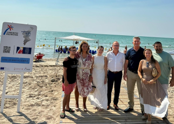 Susana Camarero destaca en Xilxes la apuesta del Consell por unas playas accesibles e inclusivas