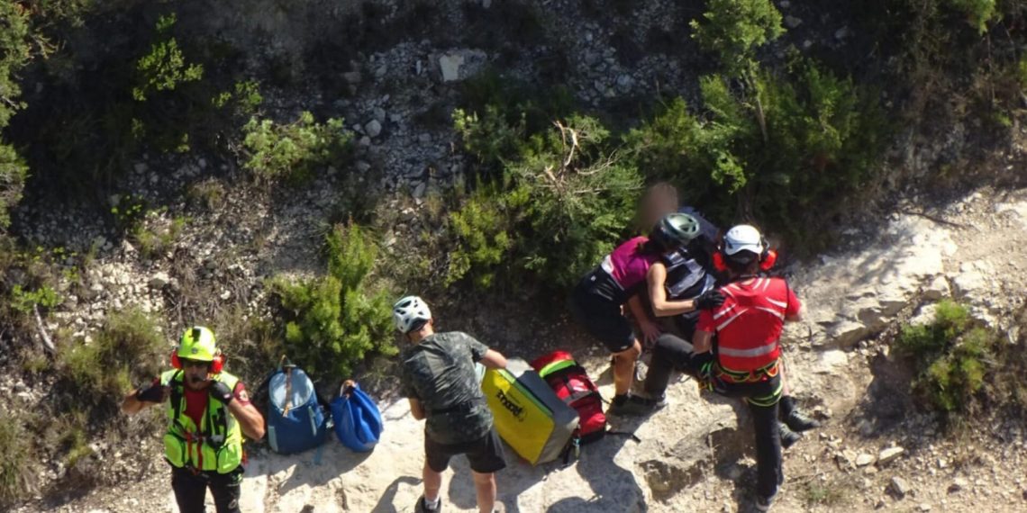 Rescates bomberos de valencia montaña