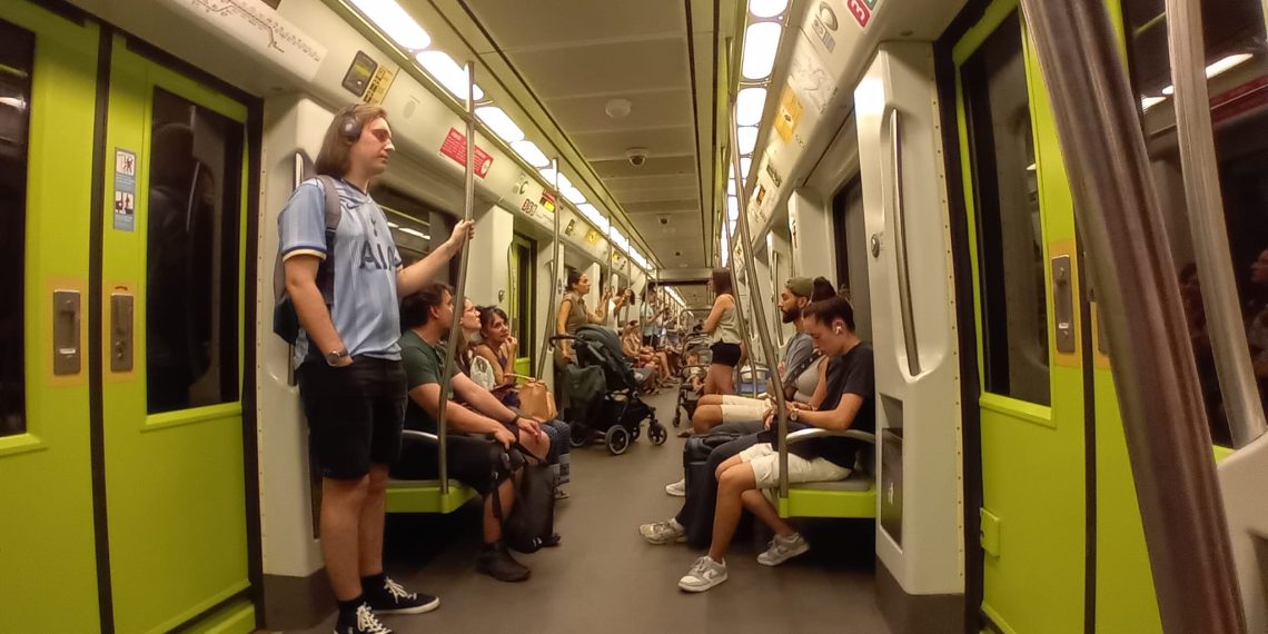 Metrovalencia transporta a 4,8 millones de viajeros en agosto pese a las obras en varias líneas