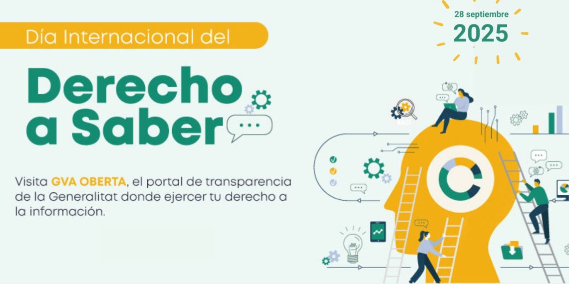La Generalitat refuerza su compromiso con la transparencia en el Día del Derecho a Saber