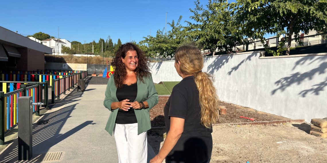 San Antonio de Benagéber mejora las instalaciones de los colegios CEIP 8 de Abril y La Sabina antes del inicio de curso