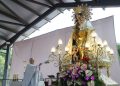 La imagen peregrina de la Virgen de los Desamparados visita este fin de semana la localidad valenciana de Náquera.