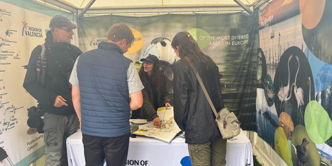 La Generalitat promociona el turismo ornitológico en la feria Falsterbo Bird Show de Suecia