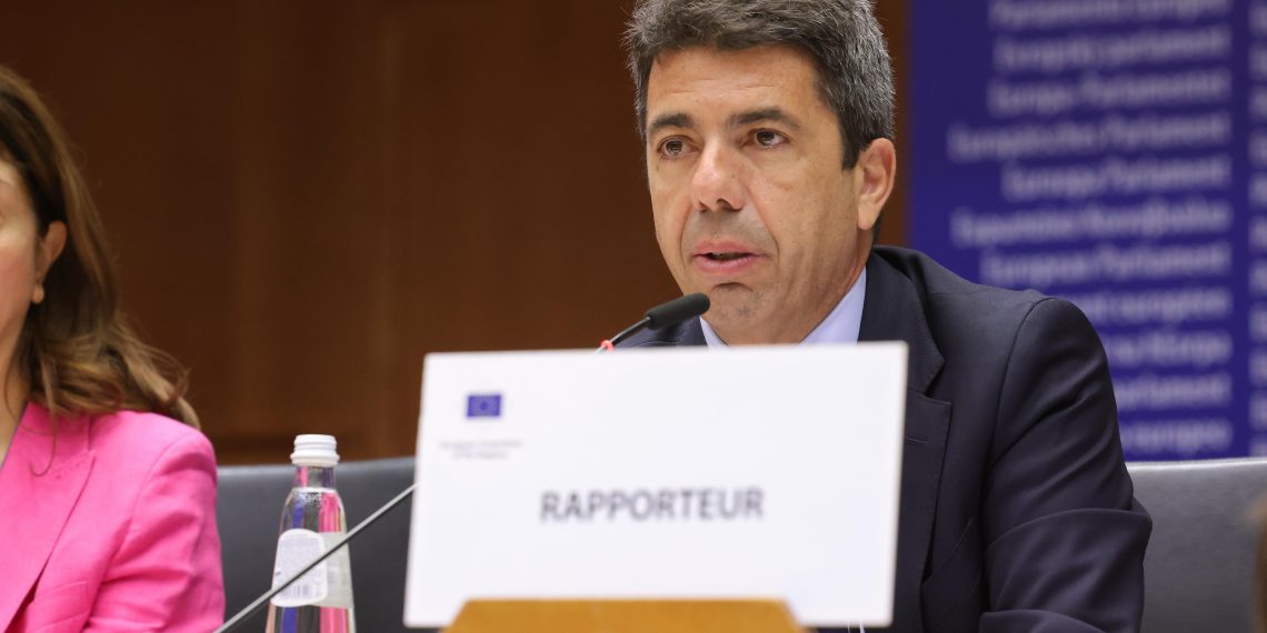 Carlos Mazón, designado ponente para elaborar un dictamen sobre el Fondo de Competitividad Europeo