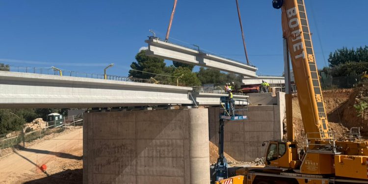 La Generalitat avanza en la fase final de la reconstrucción del Pont del Sabater
