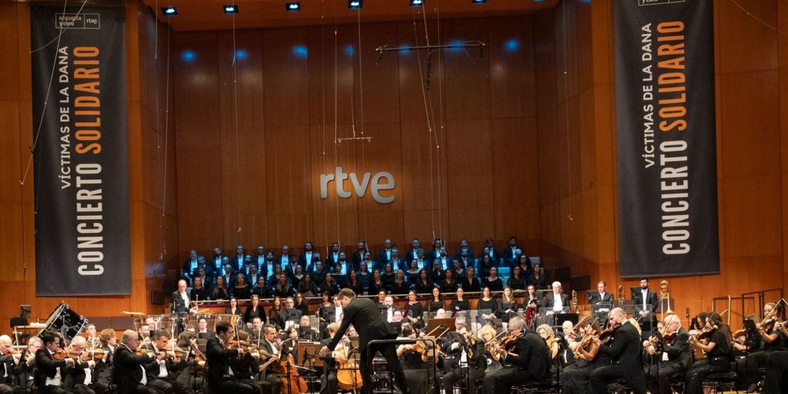 La Orquesta y Coro RTVE ofrece un concierto solidario en Valencia en memoria de las víctimas de la DANA