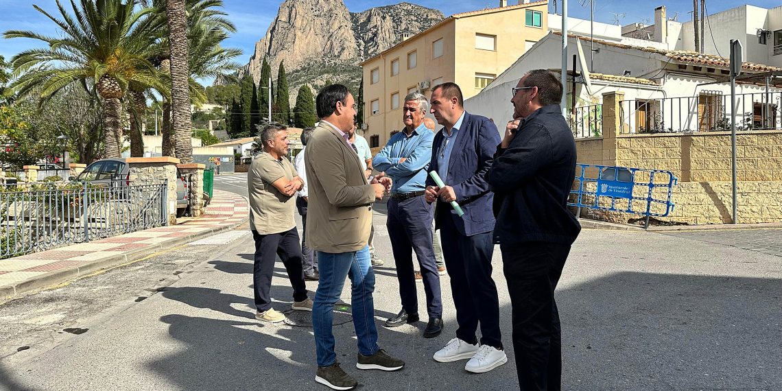 La Diputación de Alicante destina más de dos millones de euros a obras en Polop y Finestrat