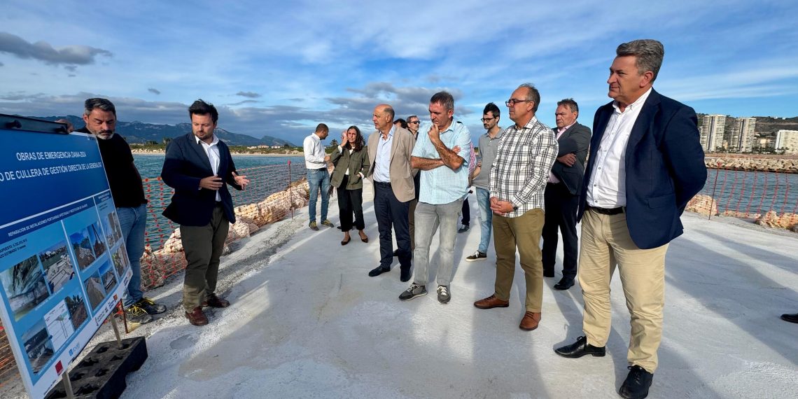 La Generalitat inicia la regeneración de las playas de Cullera y Tavernes tras las inundaciones