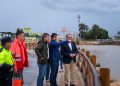 Carlos Mazón se traslada a Torrevieja para conocer la situación tras el paso de Alice
