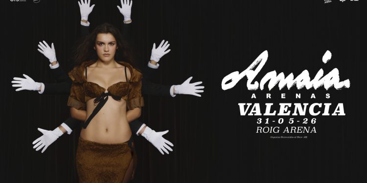 Amaia actuará el 31 de mayo de 2026 en el nuevo Roig Arena de Valencia