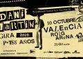Dani Martín ofrecerá un tercer concierto en Roig Arena el 10 de octubre de 2026
