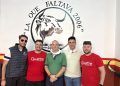El Director General de Interior de la Generalitat Valenciana visita la peña taurina “La Que Faltava” con motivo del cierre de la temporada de bous al carrer en Albalat dels Sorells