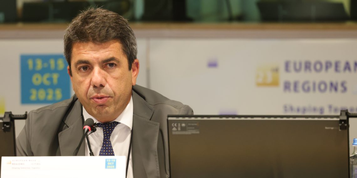 Mazón reclama “agilidad y eficacia” para que los fondos europeos para la reconstrucción de la dana “lleguen con rapidez a la Comunitat Valenciana”