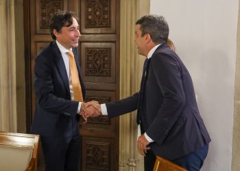 Mazón se reúne con el presidente de Microsoft España