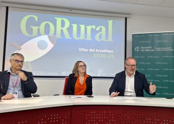 Avelino Mascarell y Ramón Ferrandis presentan Mentoring Rural 2025 para mujeres y jóvenes emprendedores.