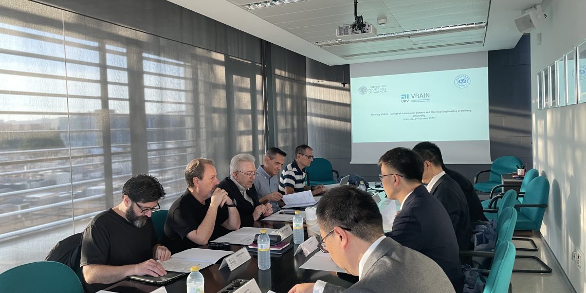 La UPV y la Universidad de Beihang avanzan en cooperación internacional en inteligencia artificial