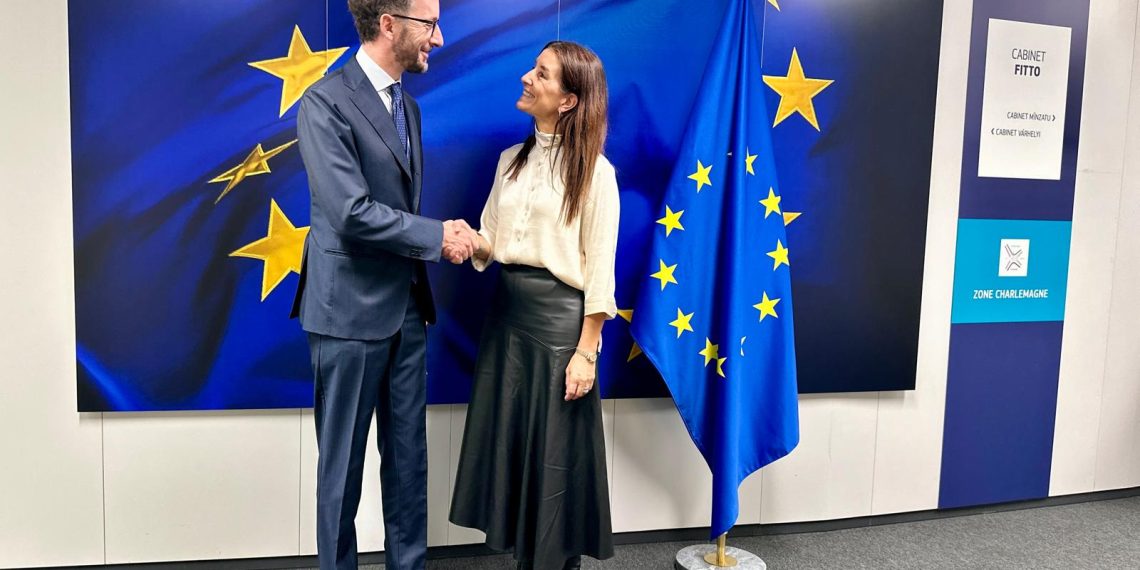 Ruth Merino propone en Bruselas una reserva obligatoria de contingencia con fondos europeos para agilizar la respuesta ante catástrofes