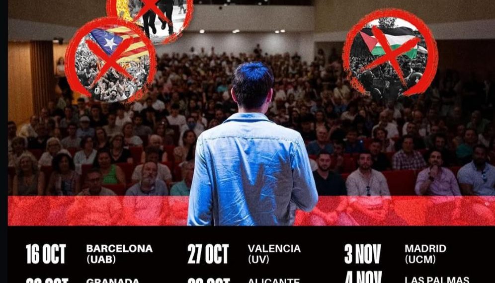 Vito Quiles lanza el tour «España Combativa» en homenaje a Charlie Kirk