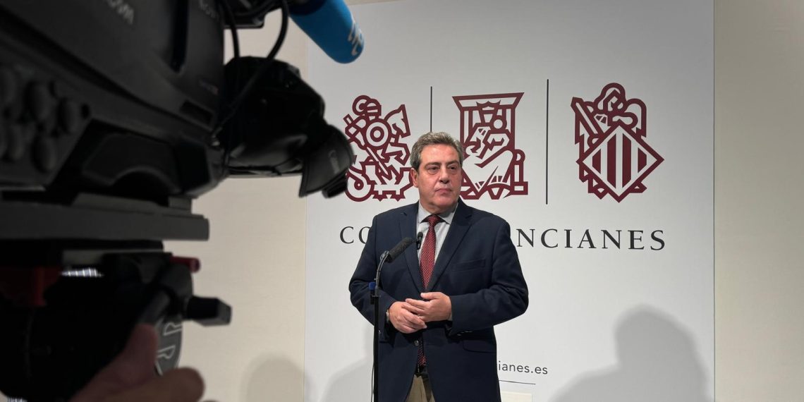 José María Llanos (VOX): «A la corrupción de la familia del presidente del Gobierno hay que añadir la de la familia de Ximo Puig»