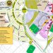 Plano del operativo municipal en torno al cementerio de Torrent durante la festividad de Todos los Santos.