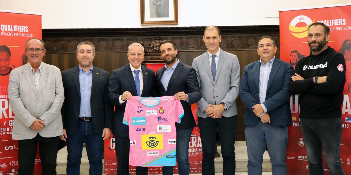 Balonmano femenino en Sagunto: España se enfrenta a Grecia en el clasificatorio del Campeonato de Europa 2026. Foto: Ajuntament de Sagunt