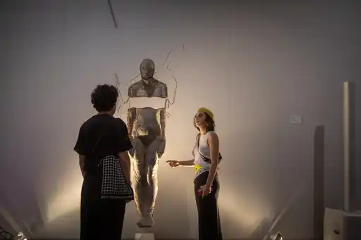 Arte digital e innovación tecnológica se dan cita en la exposición ‘Estéticas frágiles’.