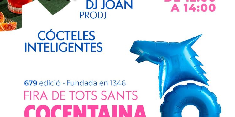 FOTUR participará en la Fira de Tots Sants de Cocentaina con música, coctelería inteligente y promoción del ocio responsable.