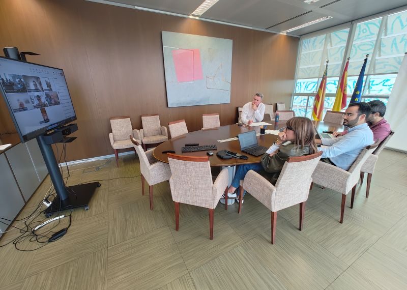 El conseller Martínez Mus confirma una afección limitada por las lluvias en el transporte y las carreteras