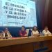 María José Broseta en la Universitat de València debatió aranceles para frenar la especulación inmobiliaria.