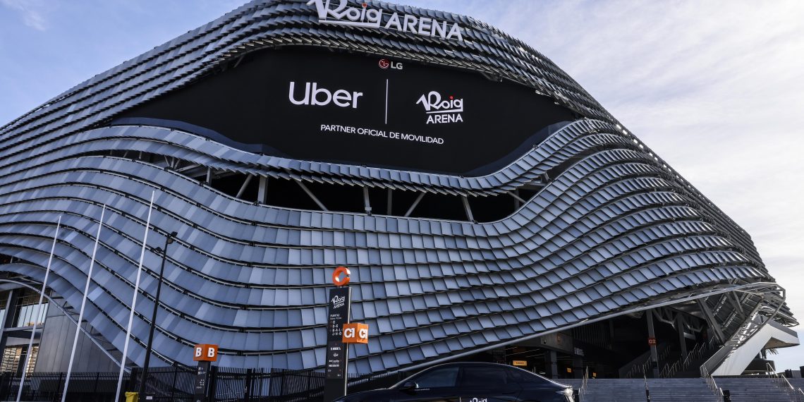 Uber será el Partner Oficial de Movilidad del Roig Arena