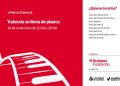 Valencia convierte ocho plazas en escenario musical con “Tu ciudad se llena de pianos”