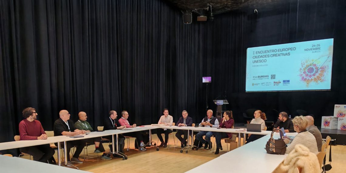 Valencia refuerza su posicionamiento internacional en el I Encuentro Europeo de Ciudades Creativas de la UNESCO celebrado en Burgos