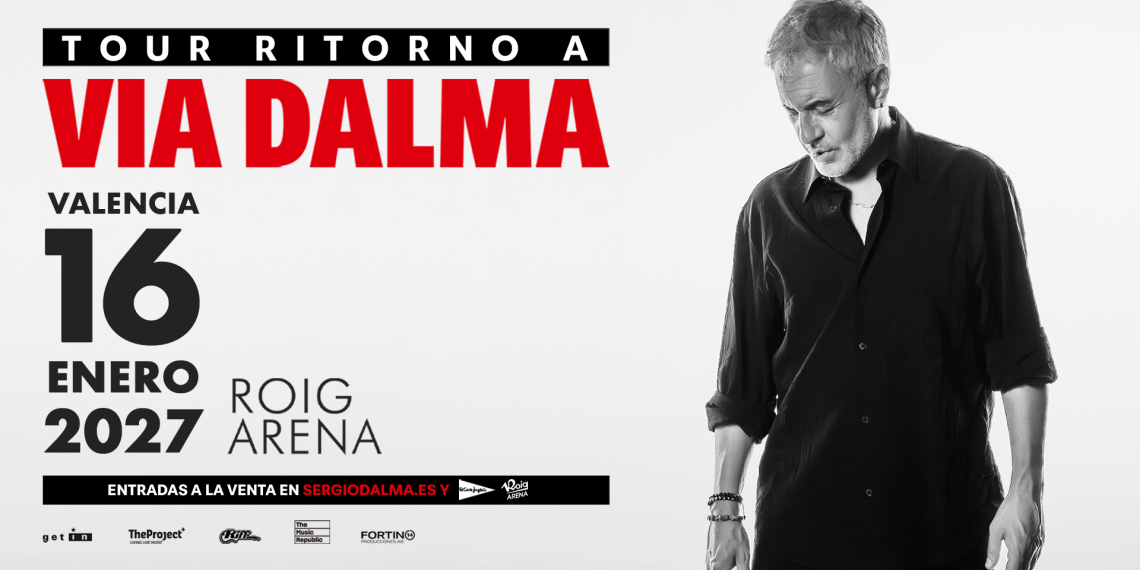 Sergio Dalma actuará en el Roig Arena